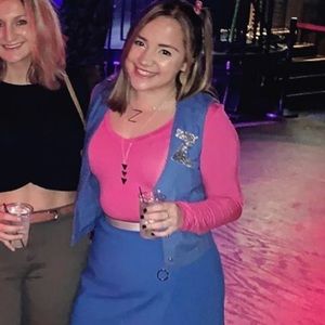 Vintage 80s Blue Vest